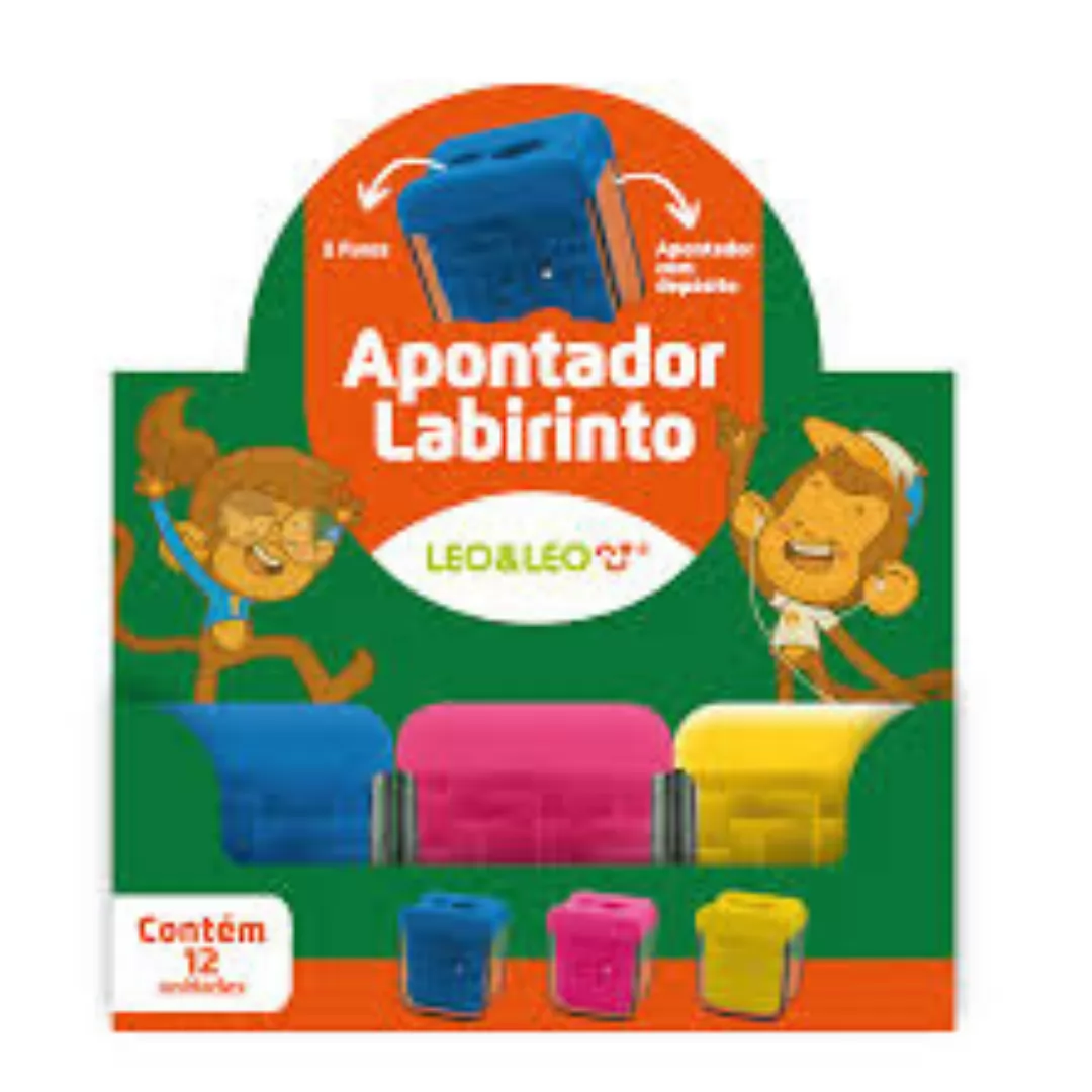 APONTADOR LABIRINTO C/ DEPOSITO DOIS FUROS - LEONORA