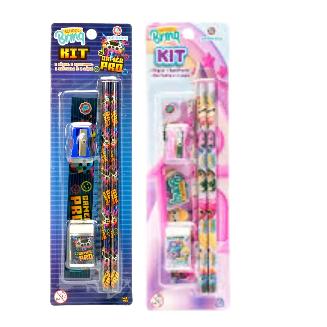 KIT ESCOLAR BASICO - POLIBRINQ