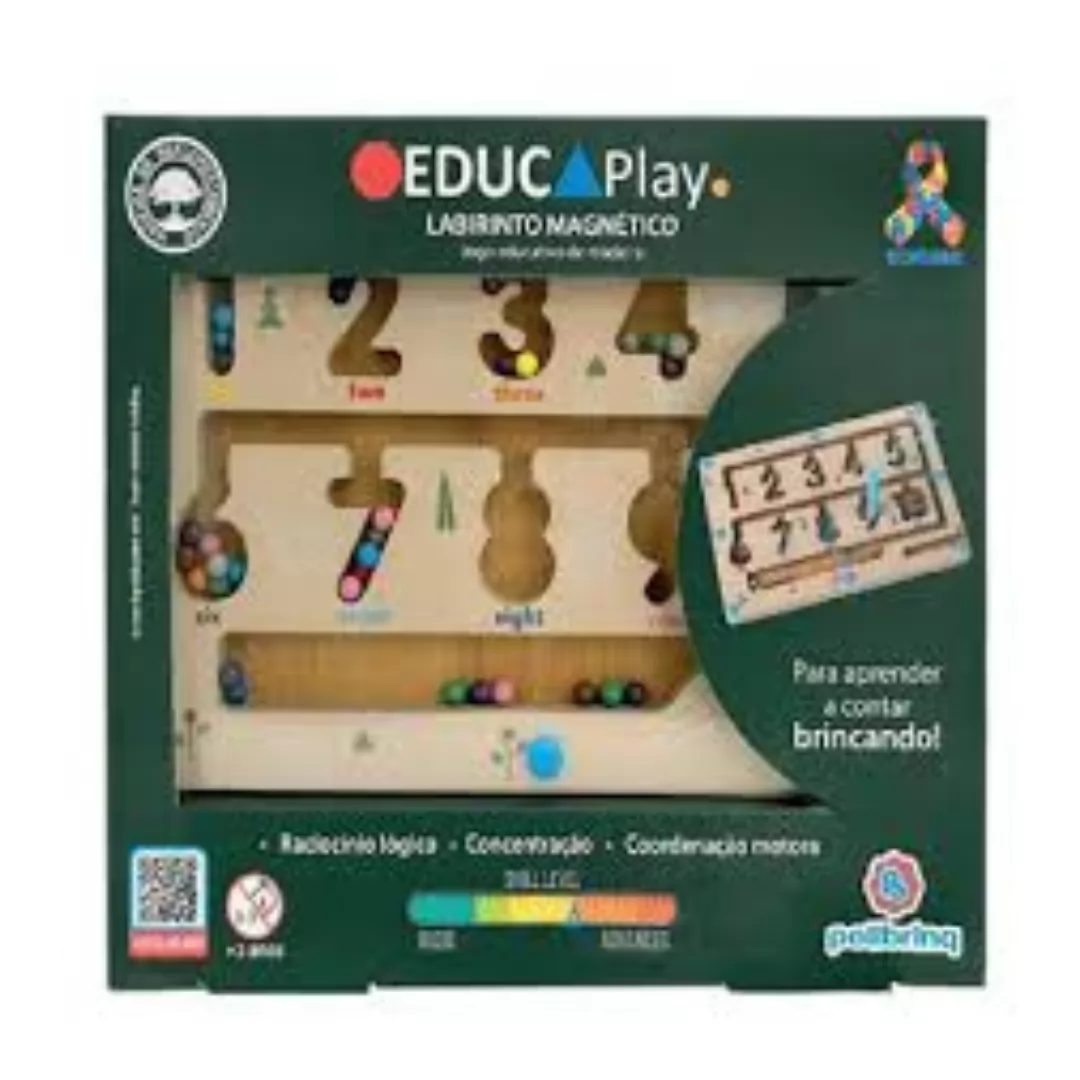 EDUCAPLAY - LABIRINTO MAGNETICO - POLIBRINQ