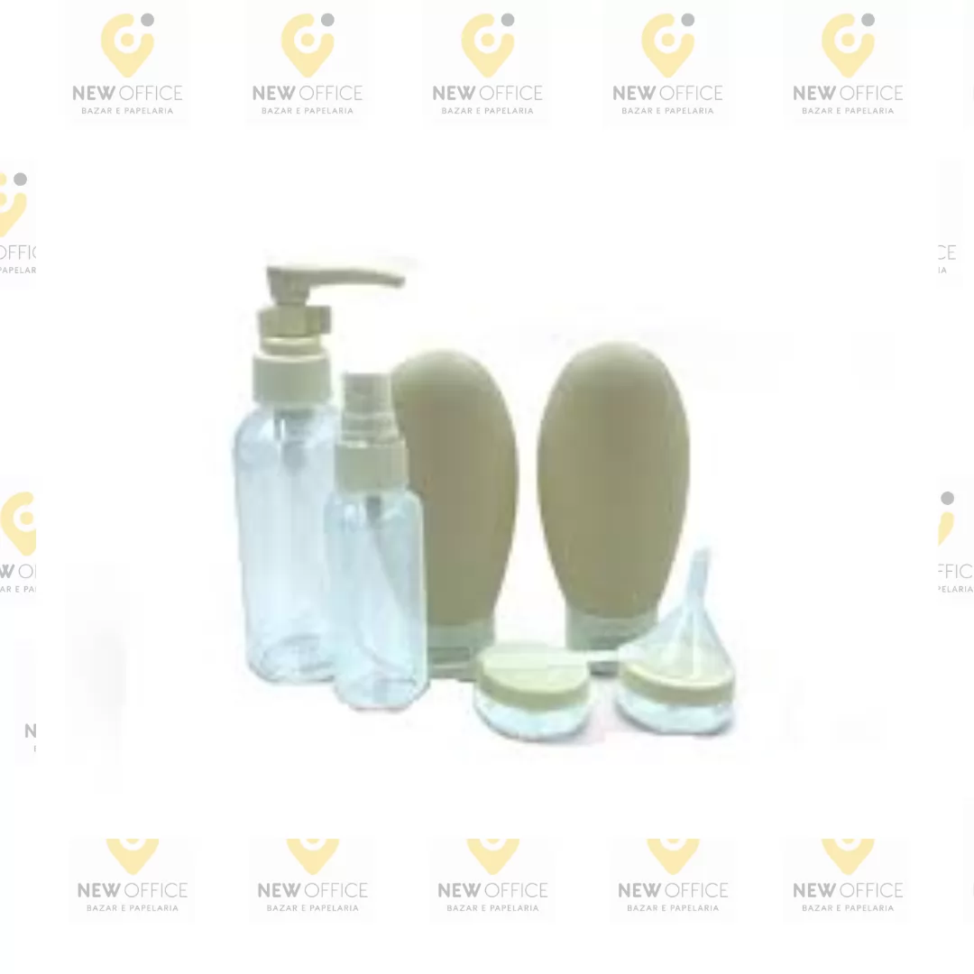 KIT DE FRASCOS PARA VIAGEM C/9 PECAS - INTERPONTE