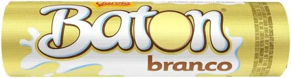 BATON BASTÃO CHOC BRANCO - GAROTO