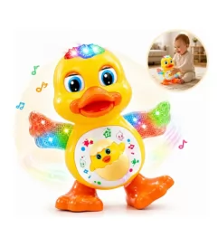 PATO DANCANTE COM SOM E LUZ - ROYAL TOYS
