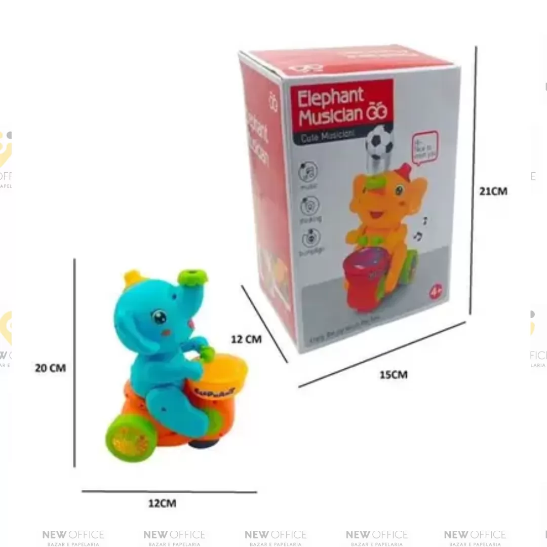 ELEFANTINHO SOPRA BOLA - ROYAL TOYS