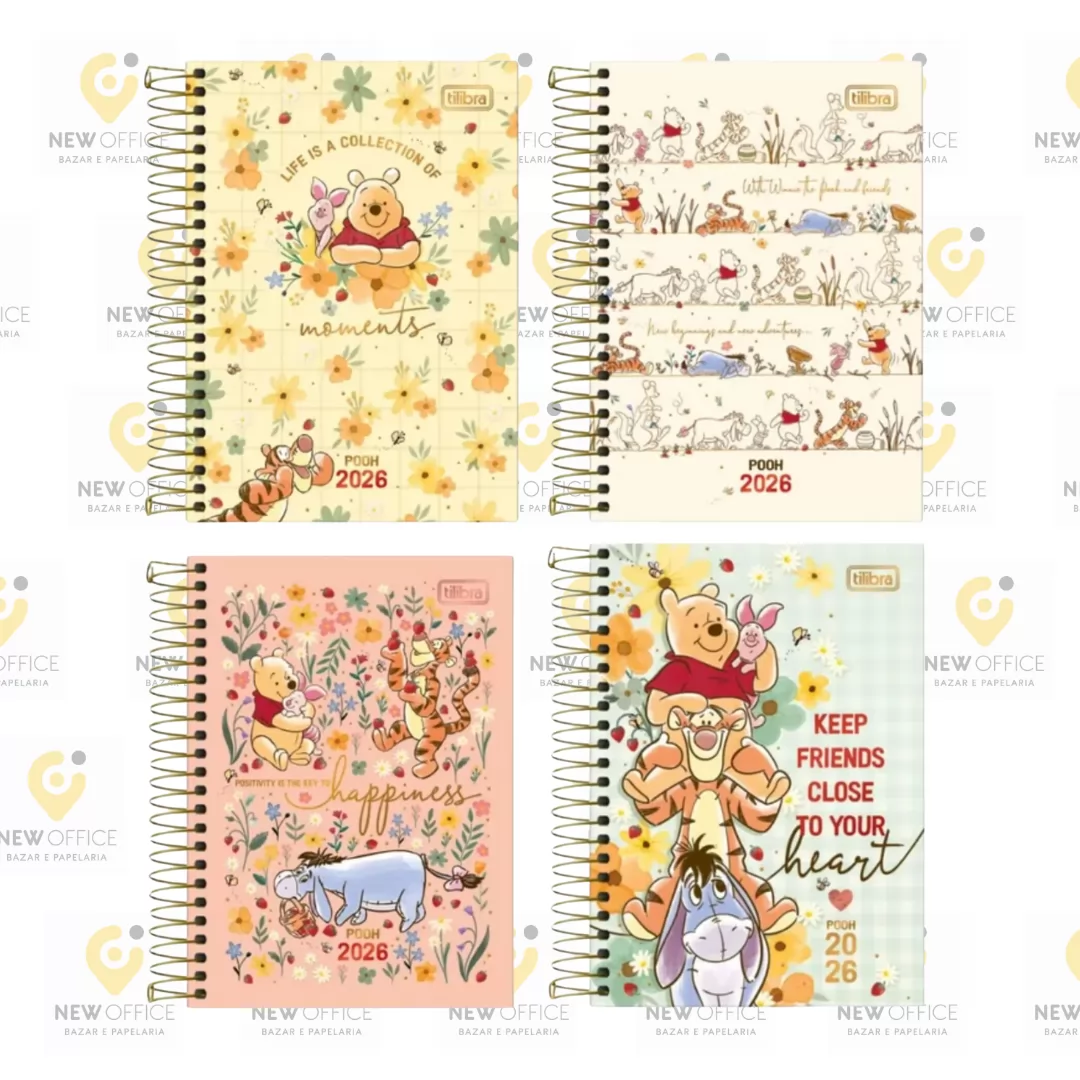 AGENDA PLANNER URSINHO POOH 2027 - TILIBRA