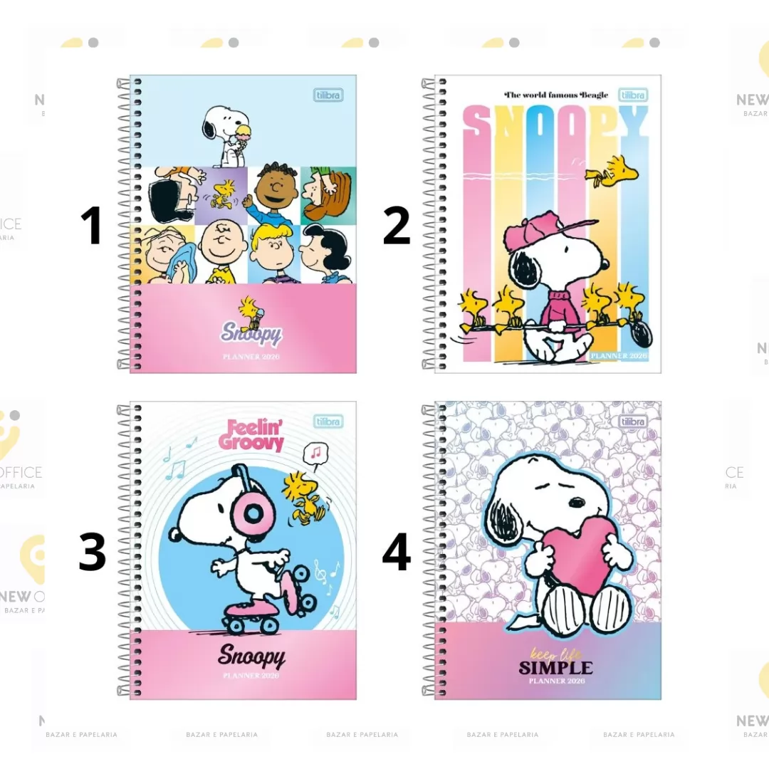 AGENDA PLANNER SNOOPY 2027 - TILIBRA