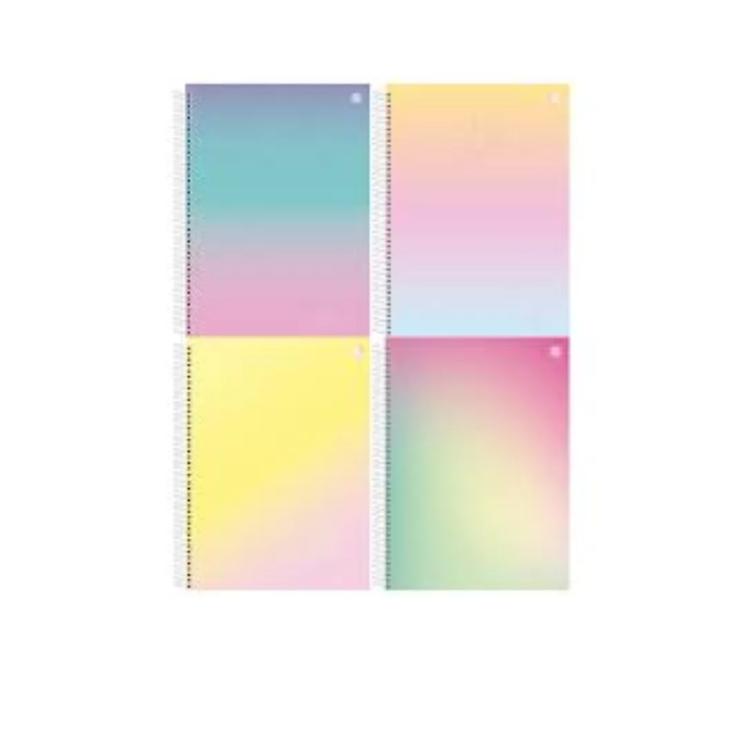 CADERNO 1/4 80F CLEAN - ANIMATIVA