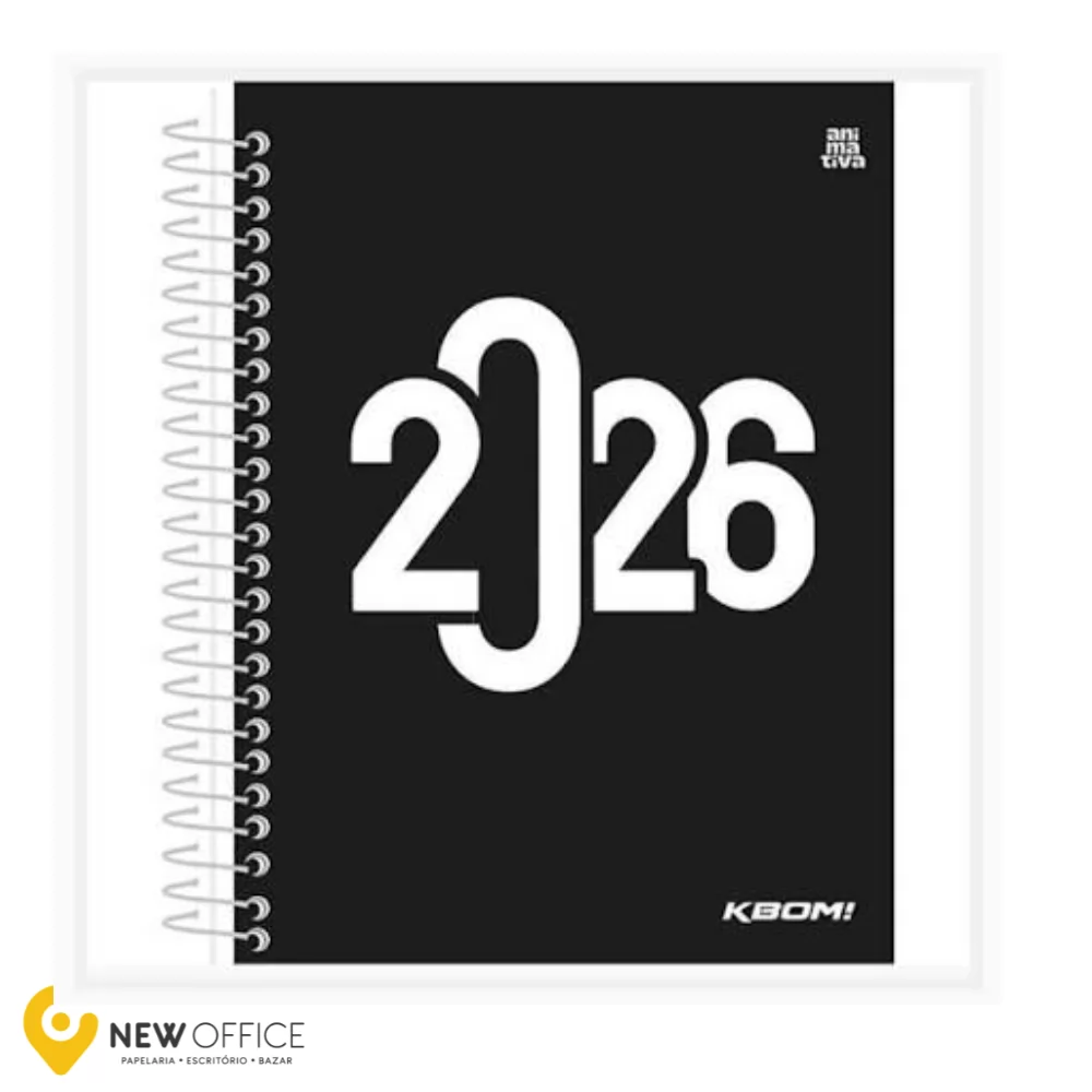 AGENDA ANUAL ESPIRAL 160F KBOM - ANIMATIVA