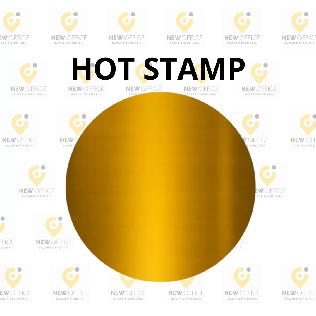 LAMINAÇÃO HOT STAMP DOURADA 22X20CM UN.