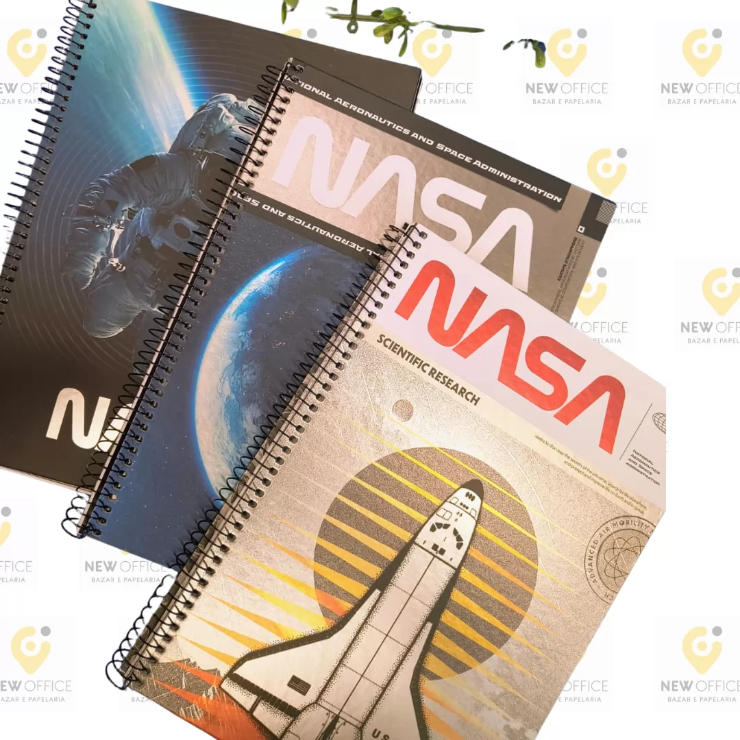 CADERNO UNIV NASA 1M 80F - TILIBRA