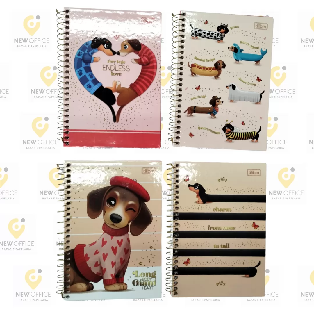 CADERNO ESP 1/4 BROWNIE 80F - TILIBRA
