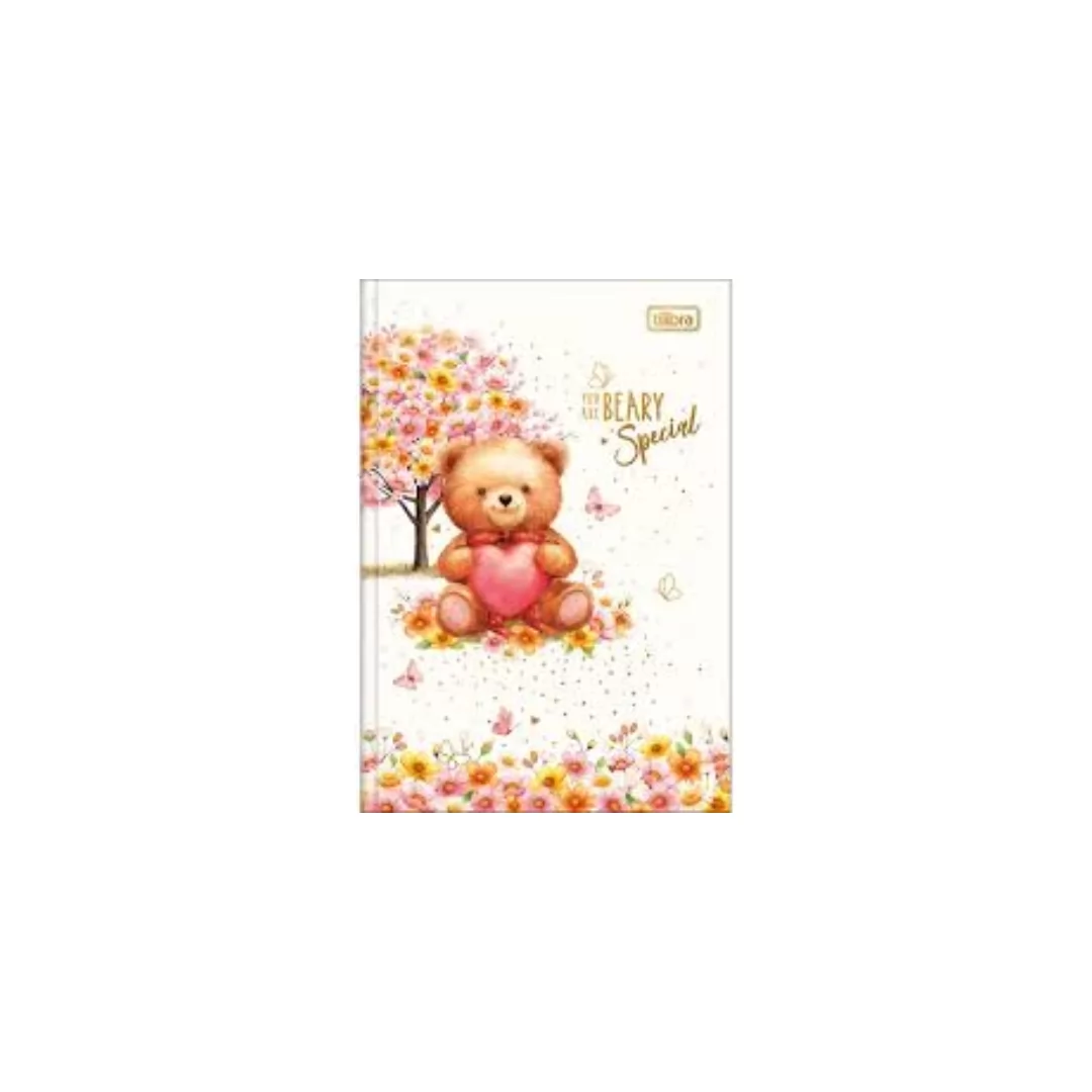 CADERNO 1/4 LOVE BEARS 80F - TILIBRA
