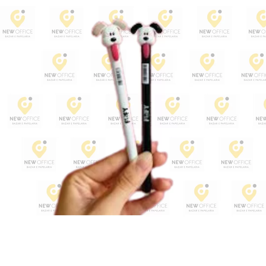 CANETA APAGAVEL DOG TONGUE  - FOFY