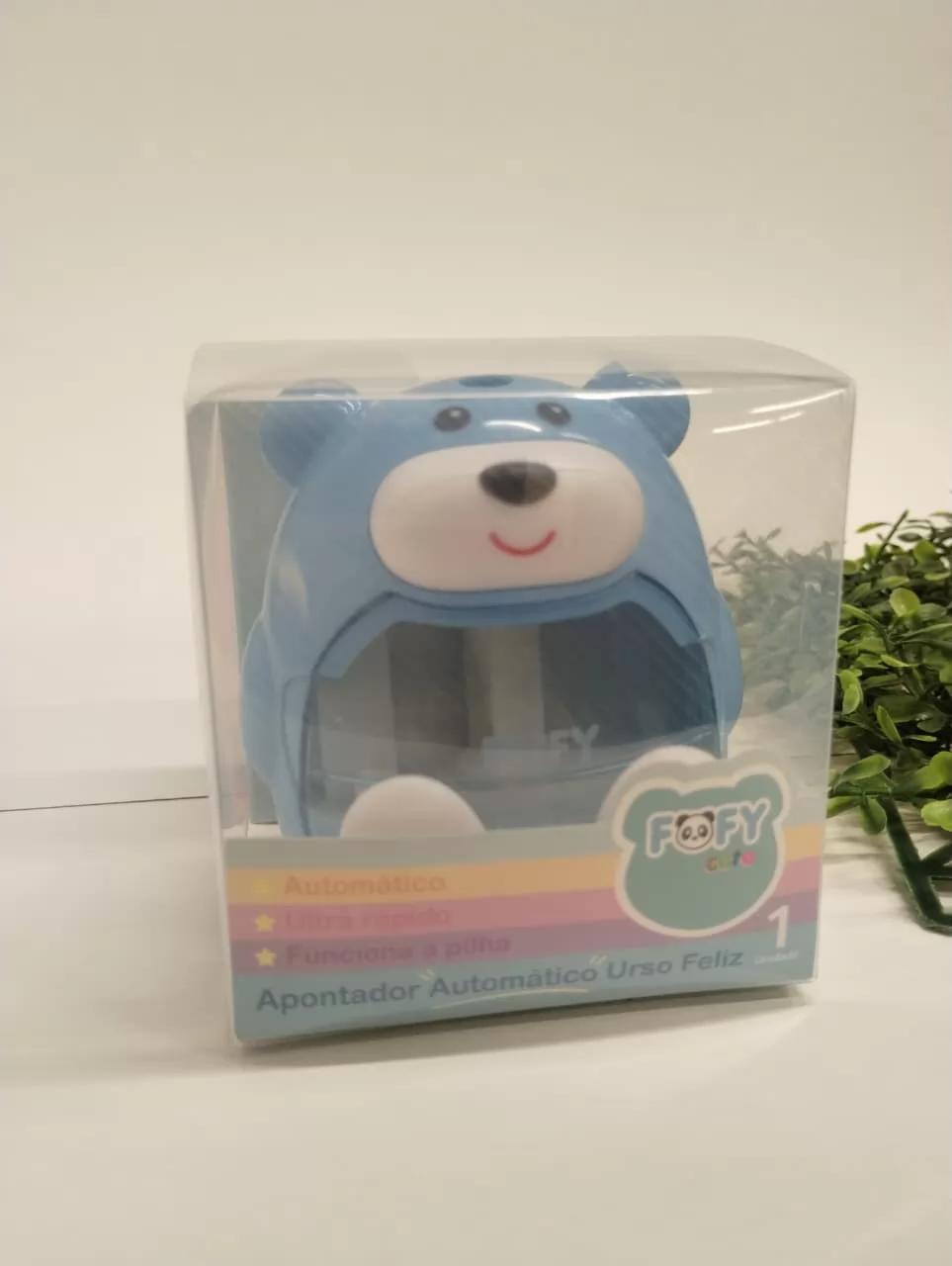 APONTADOR AUTOMATICO URSO FELIZ  - FOFY
