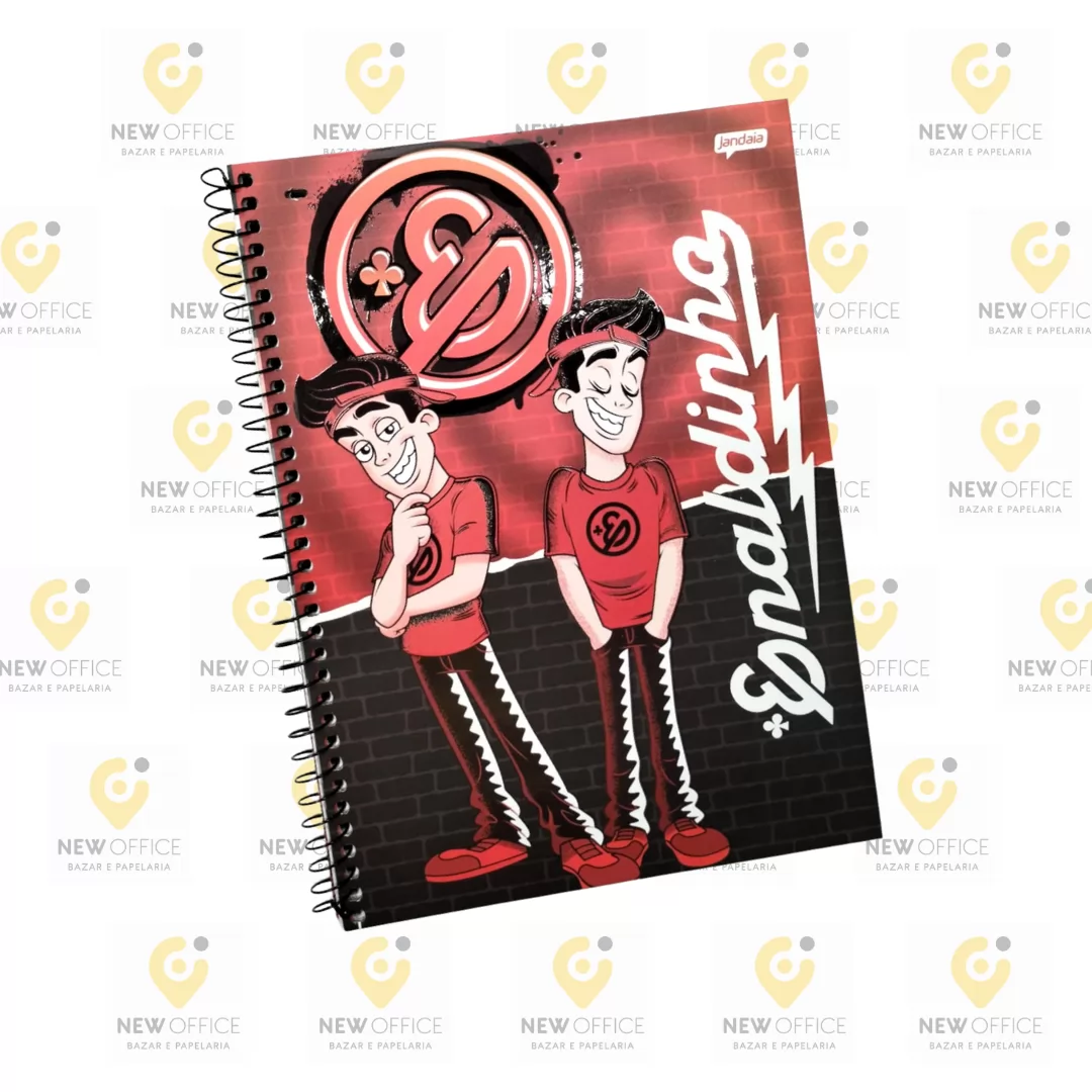 CADERNO UNIV 1M 80FLS ENALDINHO - JANDAIA