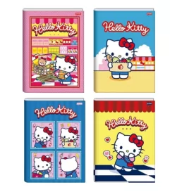 CADERNO BROCHURA 80FLS HELLO KITTY - JANDAIA