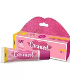 CARMED HIDRATANTE LABIAL BFF ROSA GLITTER 10G