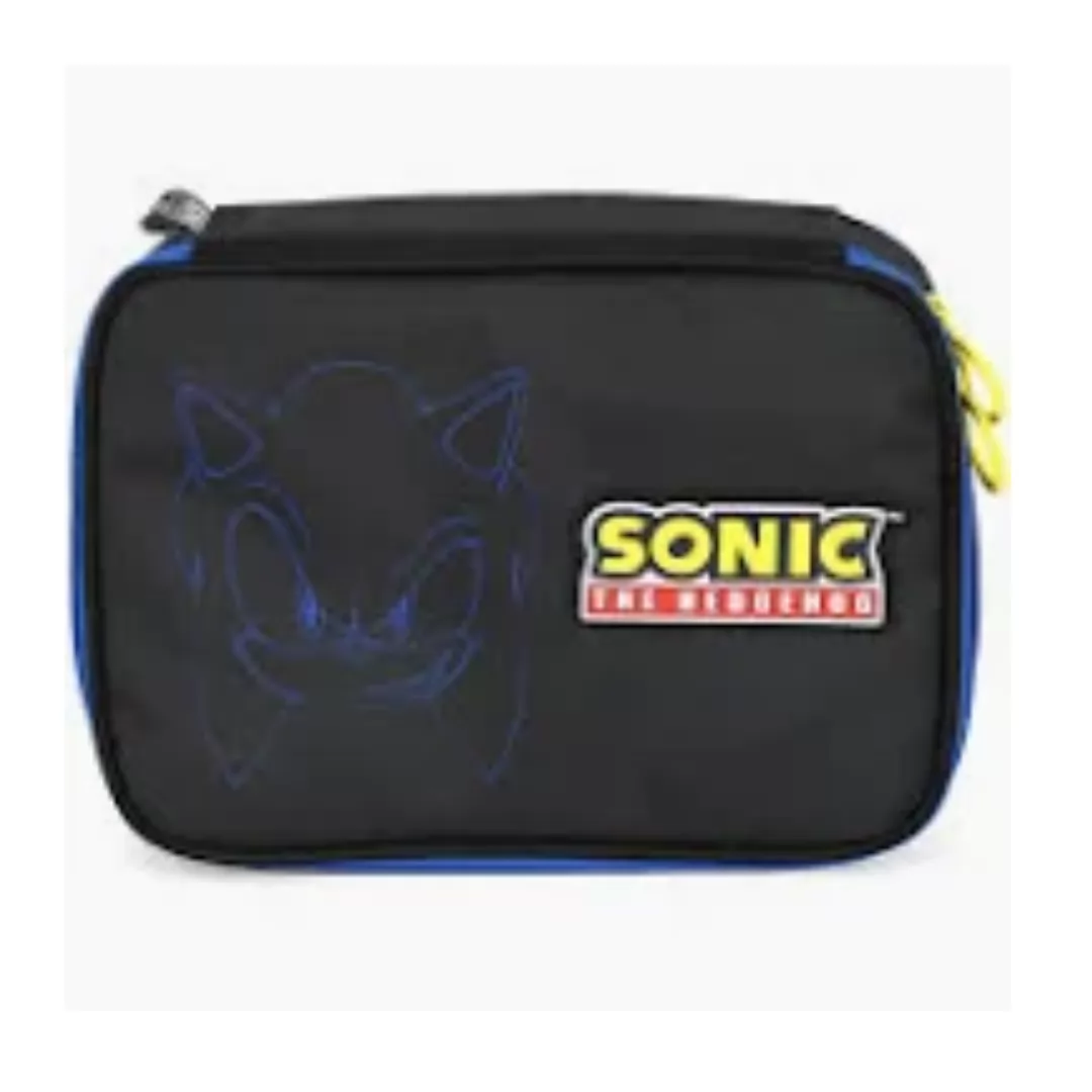 ESTOJO BOX SONIC PRETO THE HEDGEHOG