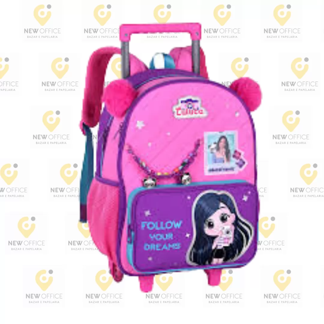 MOCHILA COM RODAS LULUCA - FOLLOW - CLIO
