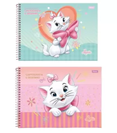CADERNO DESENHO 80FLS MARIE CAPAS SORTIDAS- FORONI