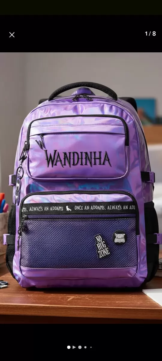 MOCHILA FEMININA WANDINHA NO HUG ZONE - SEANITE
