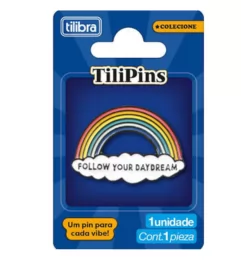 PIN METAL ARCO IRIS BLT - TILIBRA