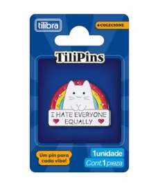 PIN METAL I HATE EVERYONE BLT - TILIBRA
