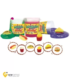 KIMELEKA SQUISHY FAST FOOD 180G SORTIDO UNIDADE - ACRILEX