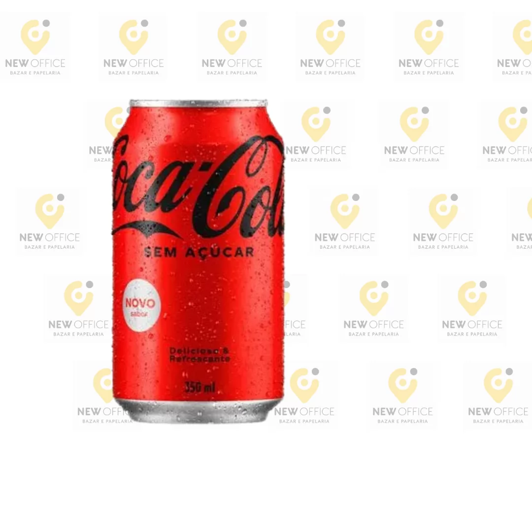 REFRI LATA 350ML - COCA COLA ZERO AÇUCAR