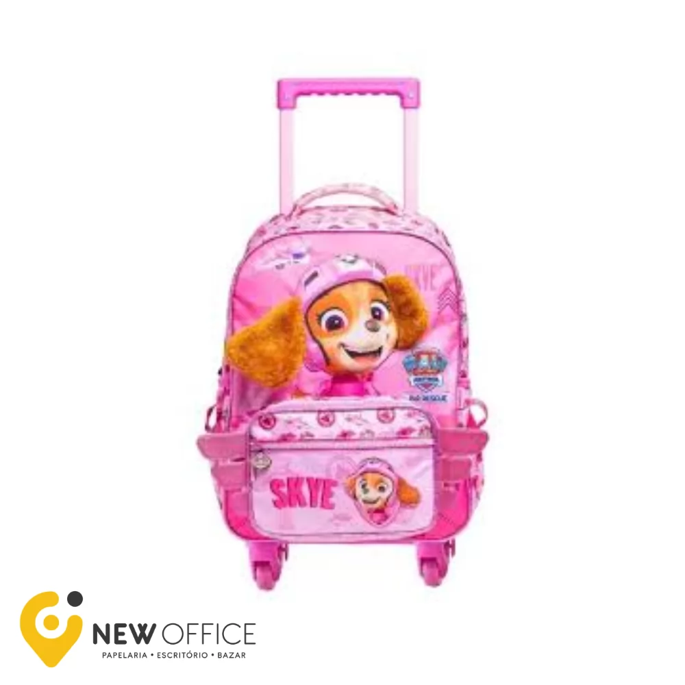 MOCHILA RODAS COM BOLSA SKYE PATRULHA CANINA - XERYUS