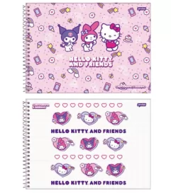 CADERNO DESENHO 80FLS BESTIES FOREVER CAPAS SORTIDAS- JANDAIA