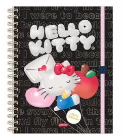 CADERNO ESPIRAL DUPLO  80FLS 90G HELLO KITTY - JANDAIA
