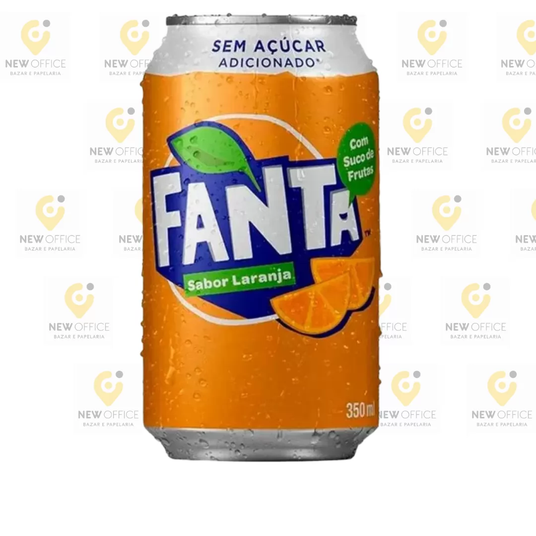 REFRI DE LARANJA ZERO AÇÚCAR 350ML- FANTA