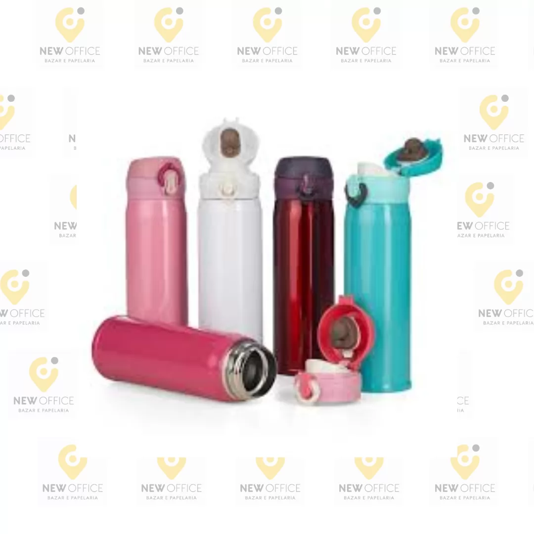 GARRAFA DE METAL 400ML CORES - COZY