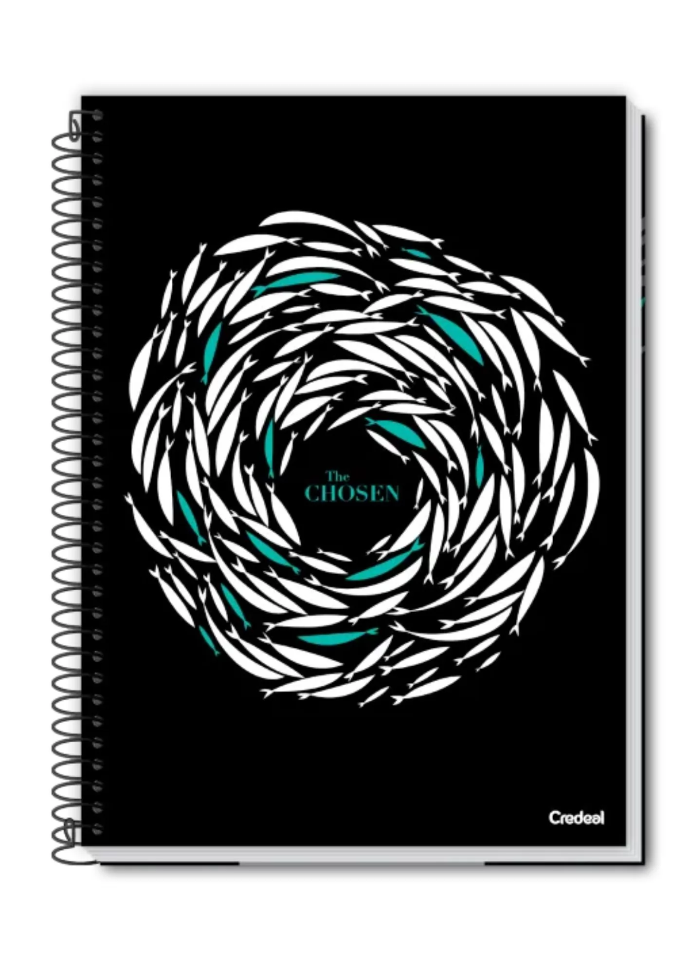 CADERNO 10M 160 FLS - THE CHOSEN - CREDEAL