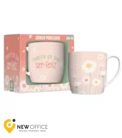 CANECA PORCELANA 300ML - TAREFA DO DIA BRASFOOT