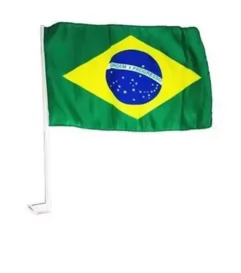 BANDEIRA BRASIL 20X30 C/CABO PLÁSTICO- BPG IMPORTS