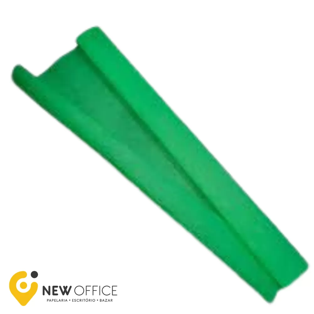 PAPEL CREPOM VERDE BANDEIRA 48CMX2M- VMP