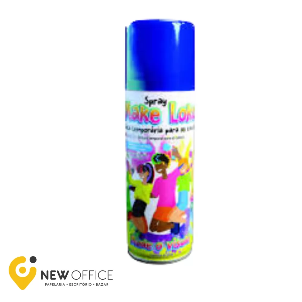 SPRAY LOKO-LATA 120ML-AZUL - MAKE+
