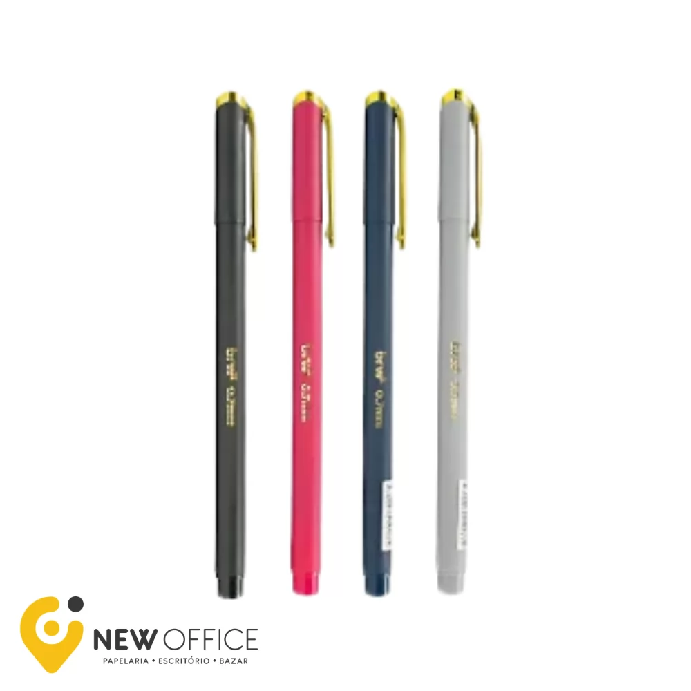 CANETA ESFEROGRAFICA 0.7MM - UNIC SLIM - BRW