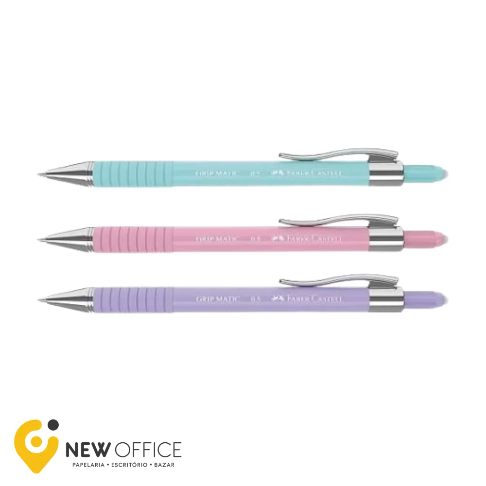 LAPISEIRA PLÁSTICA 0,5MM SOFT GRIP - BRW