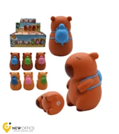 SQUISHY DE CAPIVARA ANTIESTRESSE - GOLDEN RIO