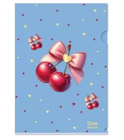 PASTA  L LOVE CHERRY AZUL - MOLIN