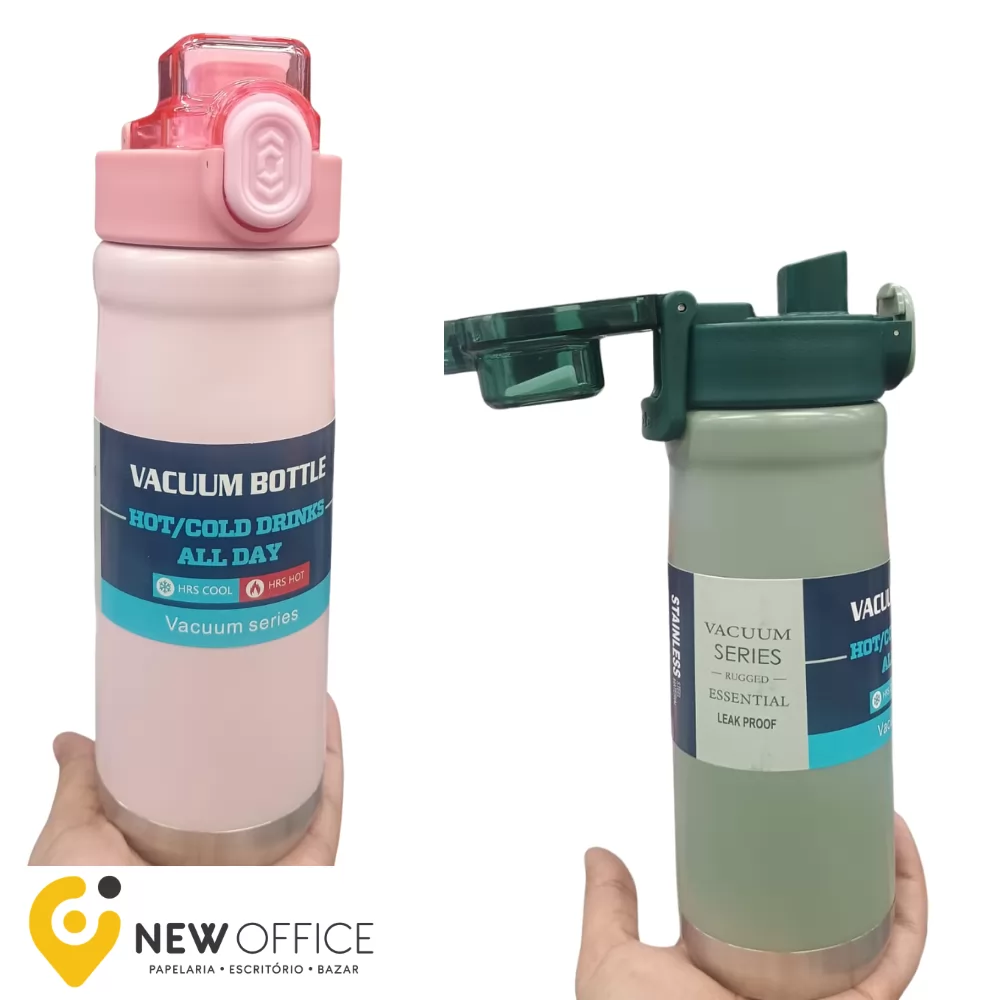 GARRAFA ISOTERMICA VACUUM BOTTLE 600ML- GOLDEN RIO