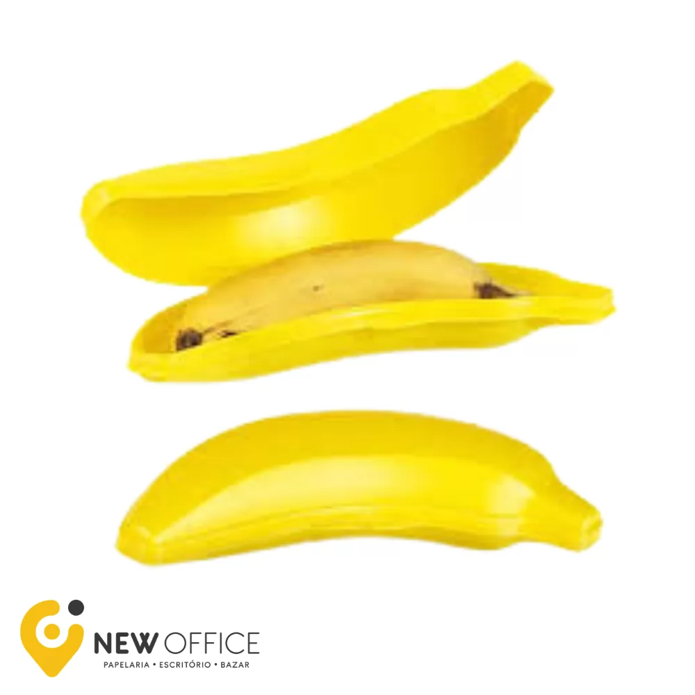 PORTA BANANA AMARELO- PLASÚTIL