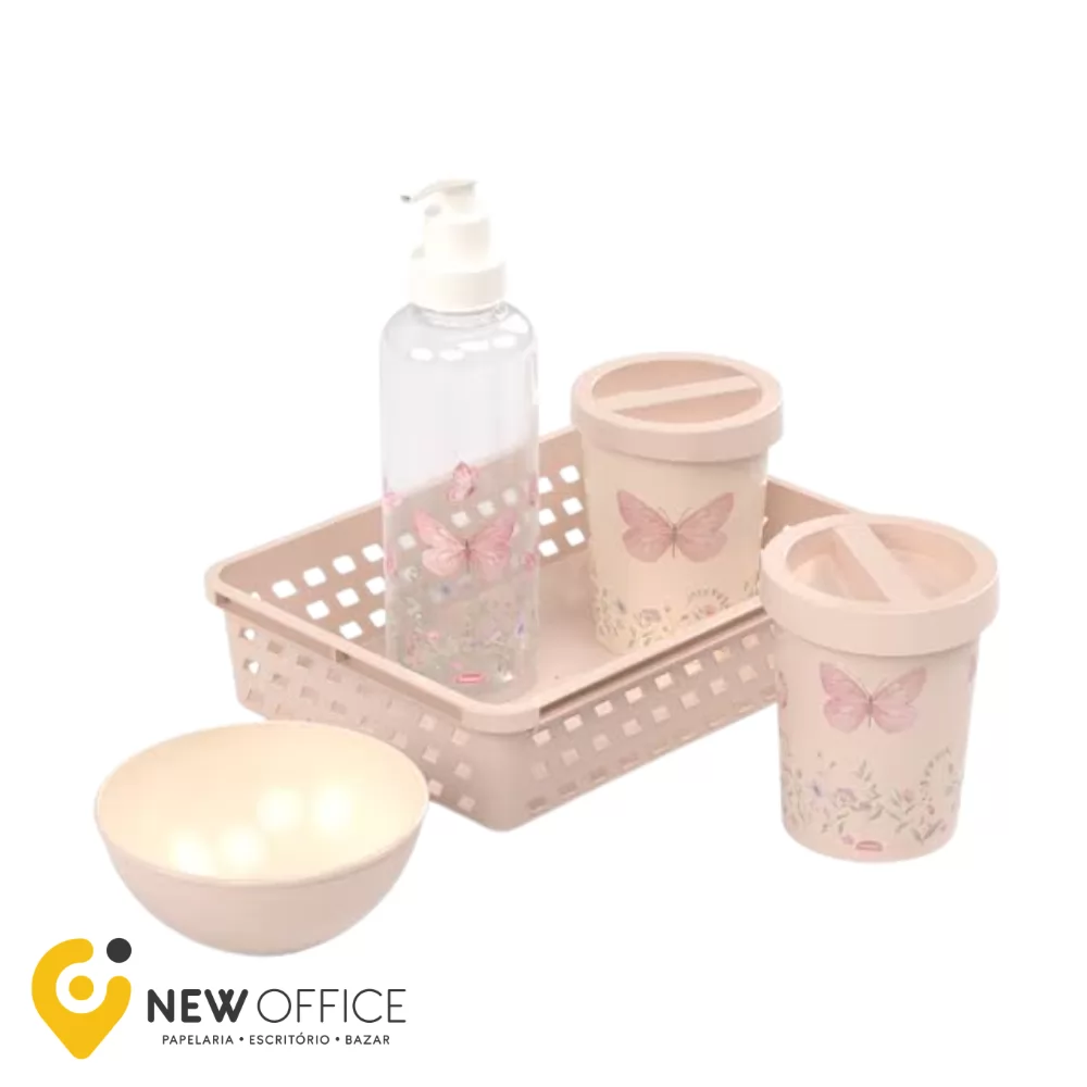 KIT HIGIENE MENINA 5 PEÇAS - PLASÚTIL