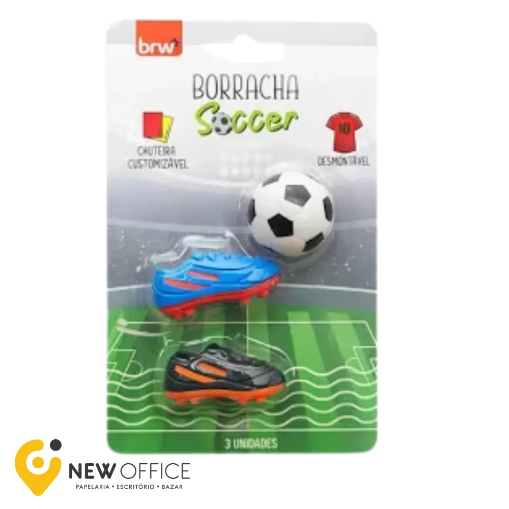 BORRACHAS SOCCER C/3 -BRW