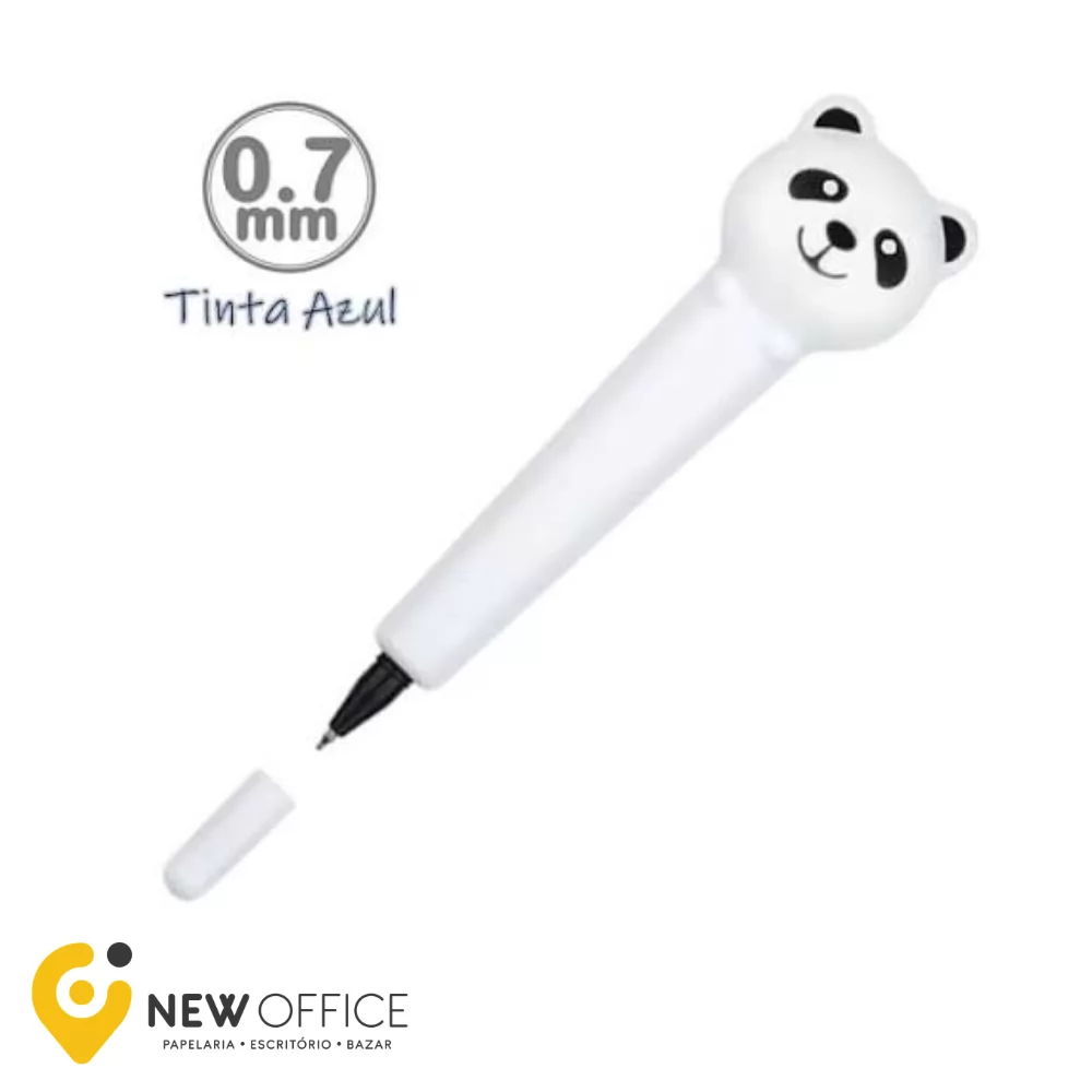 CANETA ESFEROGRAFICA SQUISH PANDA 0.7MM-BRW