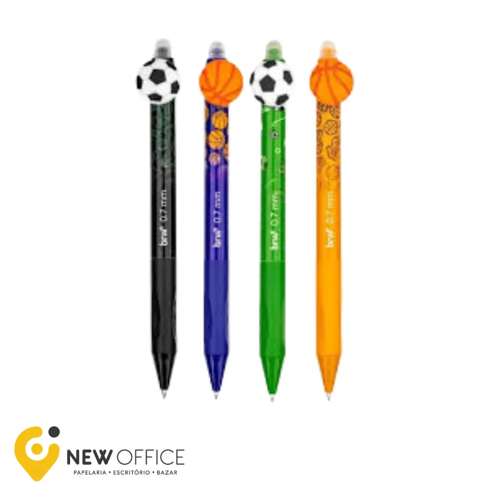 CANETA GEL APAGAVEL SPORTS PONTEIRA SPINNER- BRW
