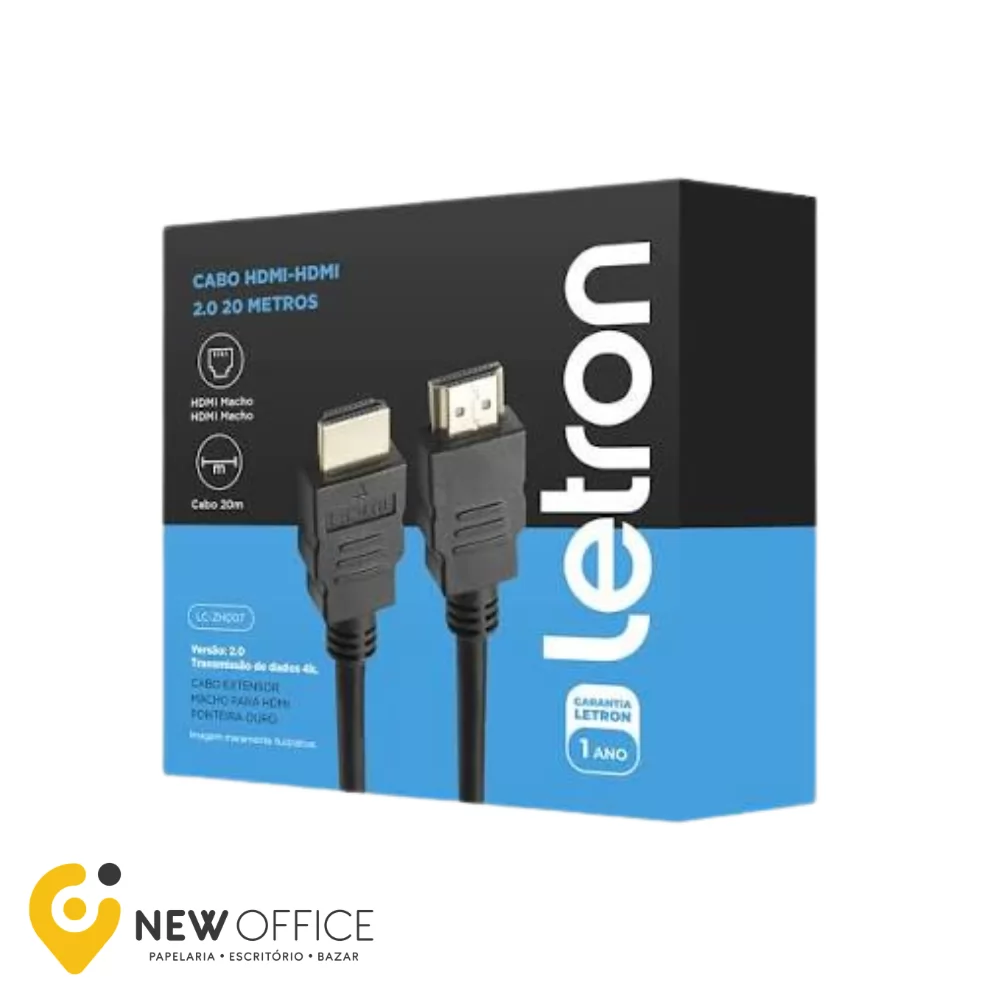 CABO HDMI-HDMI 4K 2.0 2 METROS - LETRON
