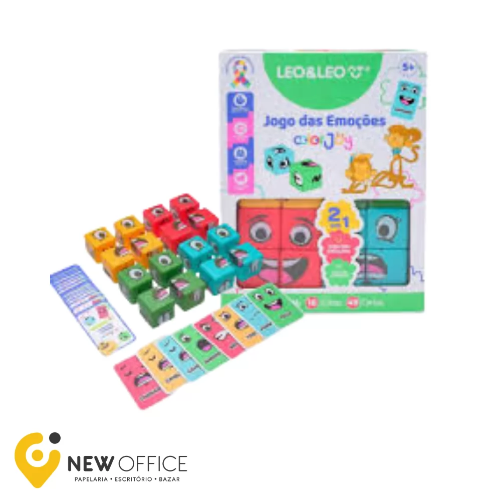 JOGO DAS EMOCOES 2 EM1 COLOR JOY- LEO&LEO